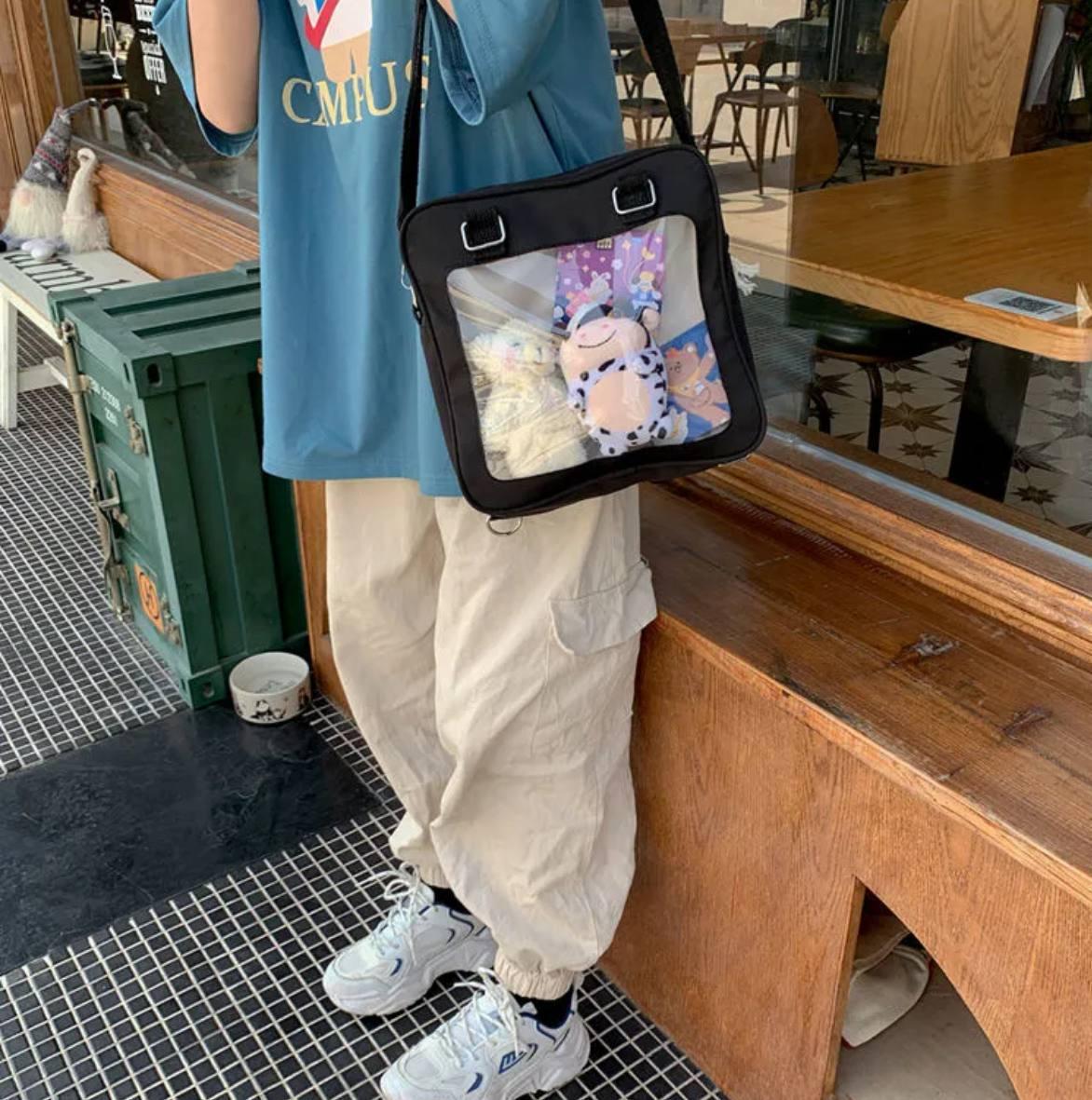 Сумка з екраном для іграшок та картинок Чорний (2602941454) - фото 7 Сумка з екраном для іграшок та картинок Чорний (2602941454) - фото 7