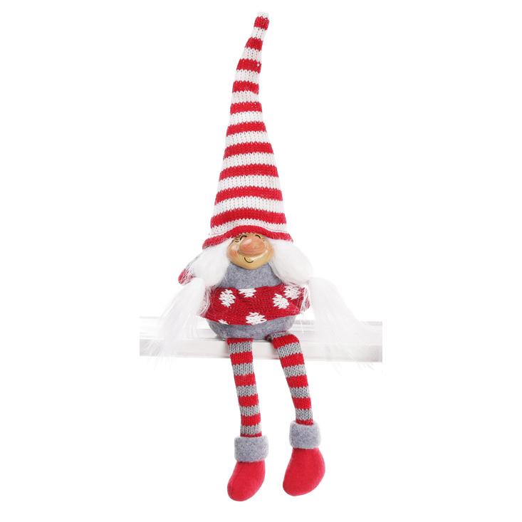 Мягкая игрушка BonaDi Сидячий Гном Девочка (822-198)