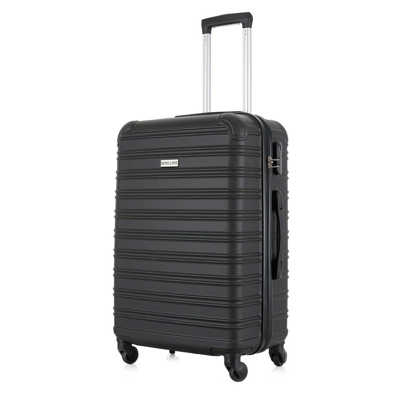 Чемодан SEMI LINE 24" M Black (T5953-2)