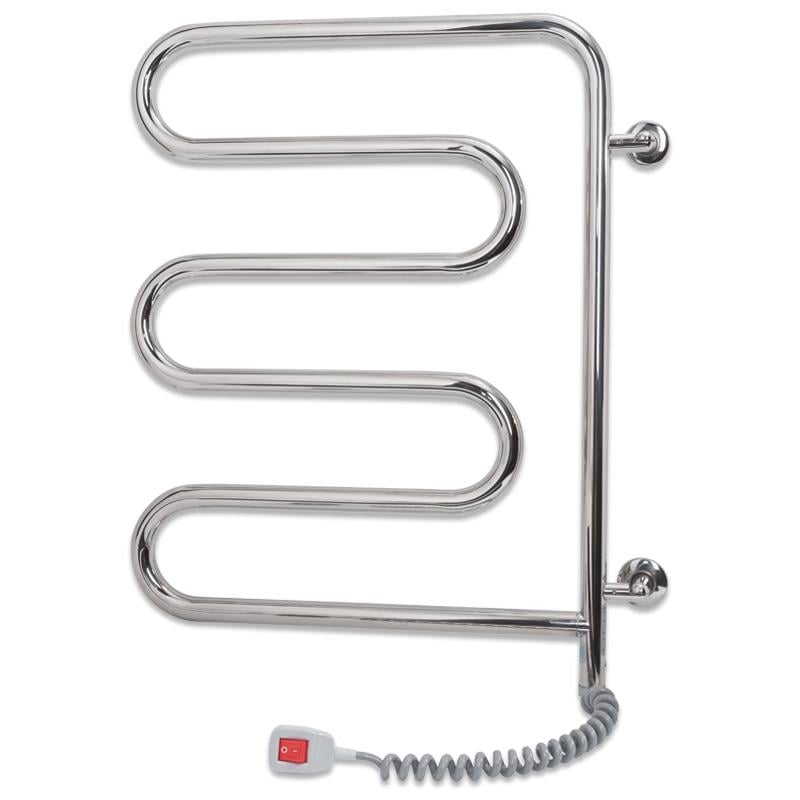 Полотенцесушитель электрический Laris Змеевик 25 РС5 поворотный Э подключение универсальное 450х570 (73207160)