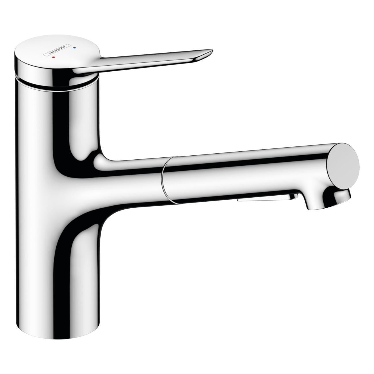 Смеситель кухонный Hansgrohe Zesis M33 с выдвижным изливом Хром (37460934)