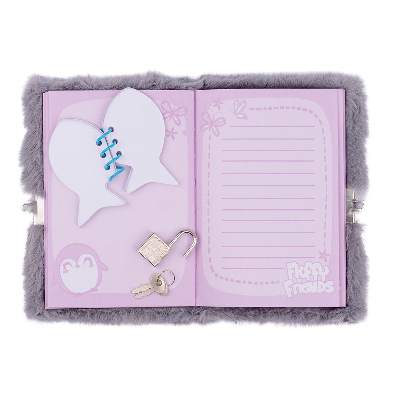 Блокнот YES Fluffy Friends пингвин Элан (015 1696) - фото 3 Блокнот YES Fluffy Friends пингвин Элан (015 1696) - фото 3