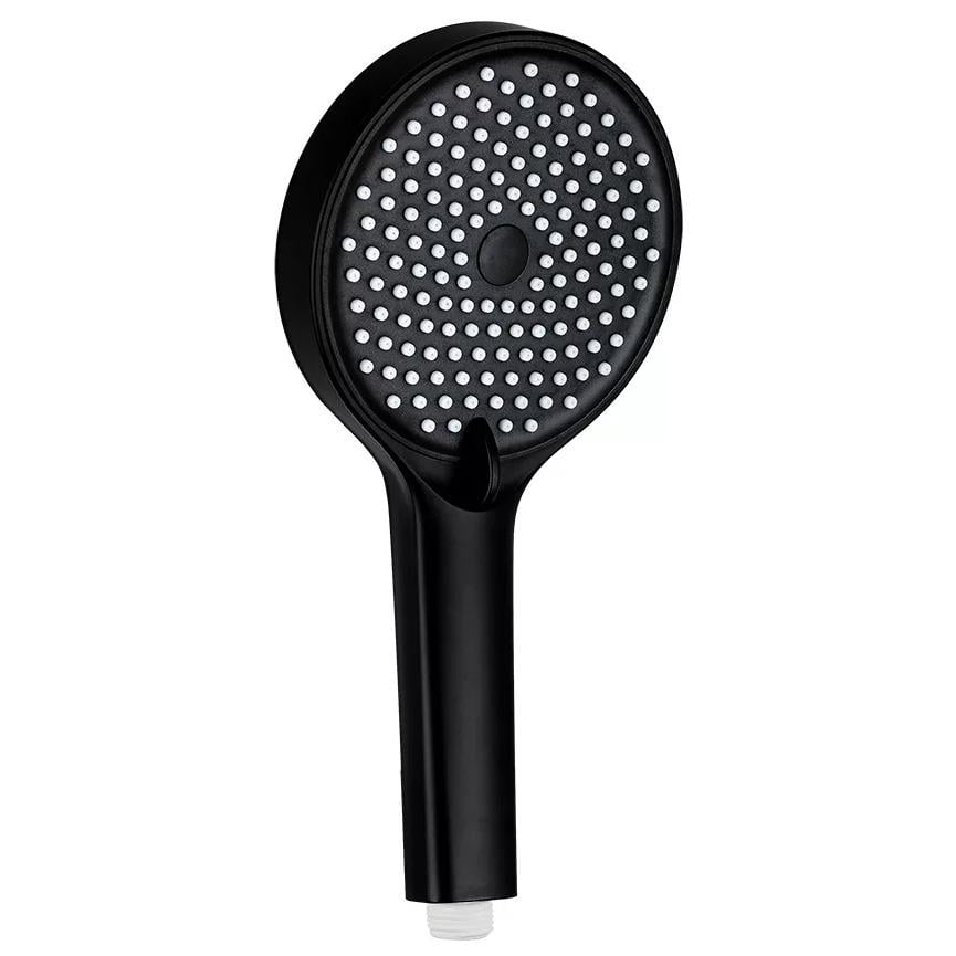 Душевая лейка Frap F016 многорежимная 100 мм Черный (225385)