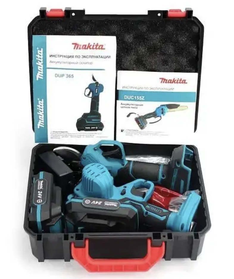 Набір пила та секатор Makita DUC150HN 24В 2 АКБ 24V/5.0Ah (942-Andr) - фото 2 Набір пила та секатор Makita DUC150HN 24В 2 АКБ 24V/5.0Ah (942-Andr) - фото 2