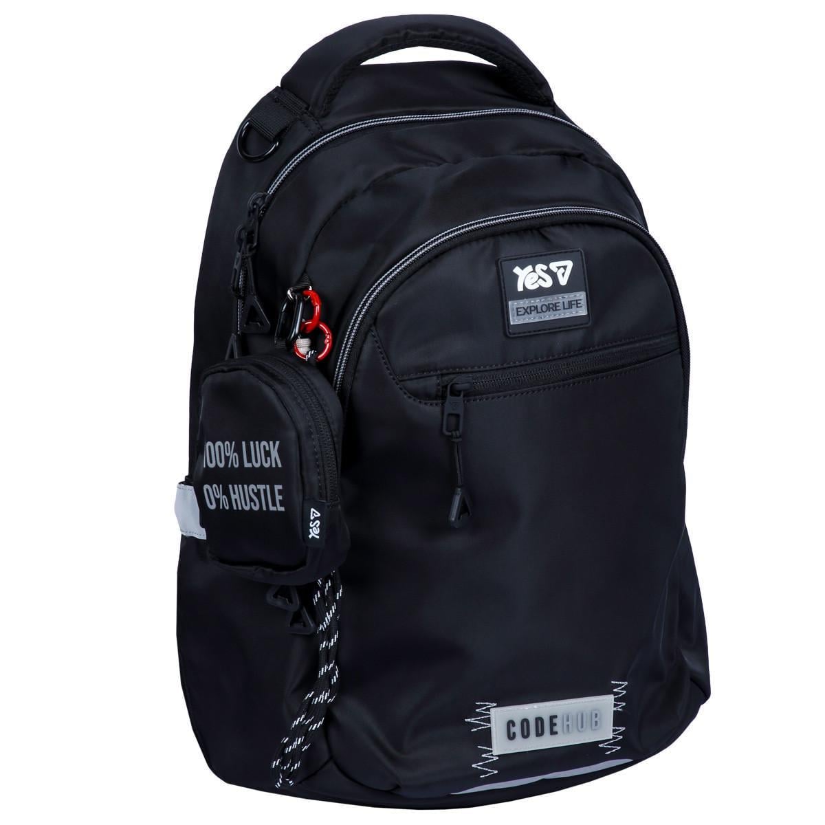 Рюкзак школьный YES Code Hub ТS-54M (550331) Рюкзак школьный YES Code Hub ТS-54M (550331)