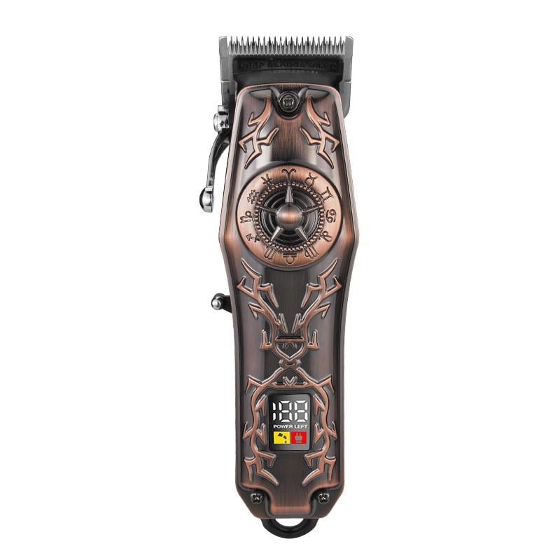 Машинка для стрижки волосся Kemei KM-2617 акумуляторна 5 W Bronze (3_02929)