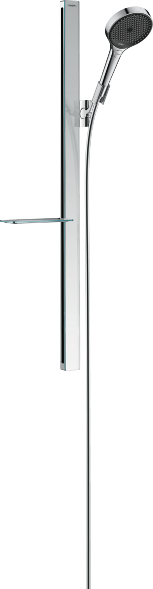 Душевой комплект Hansgrohe RAINFINITY 27671000 со штангой Хром (112084)