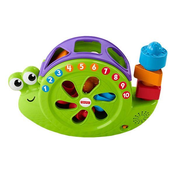 Музыкальный сортер Fisher Price Улитка (FRB84)