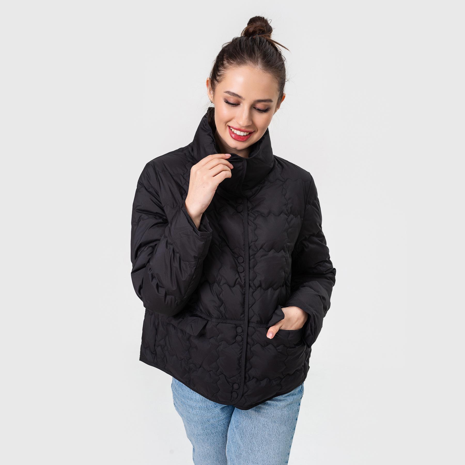 Куртка легка пухова Viva-Wear S Чорний (068)