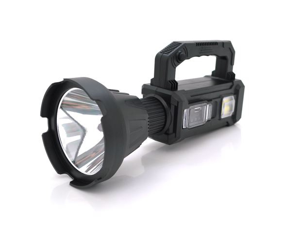 Фонарь VOLTRONIC W5109+Solar с солнечной панелью USB Черный (W5109+S) (30160362)