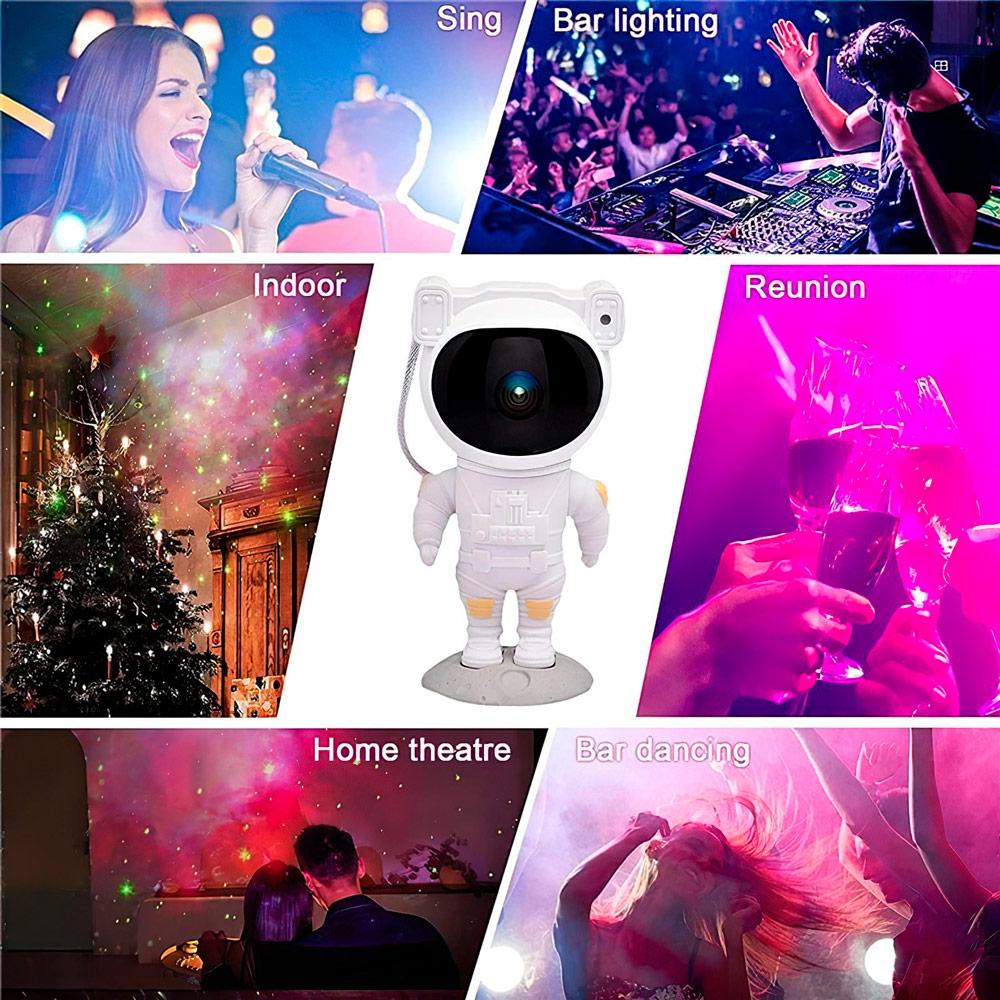 Ночник-проектор звездного неба с галактикой Астронавт EVIO Wi-Fi с блоком питания - фото 3 Ночник-проектор звездного неба с галактикой Астронавт EVIO Wi-Fi с блоком питания - фото 3