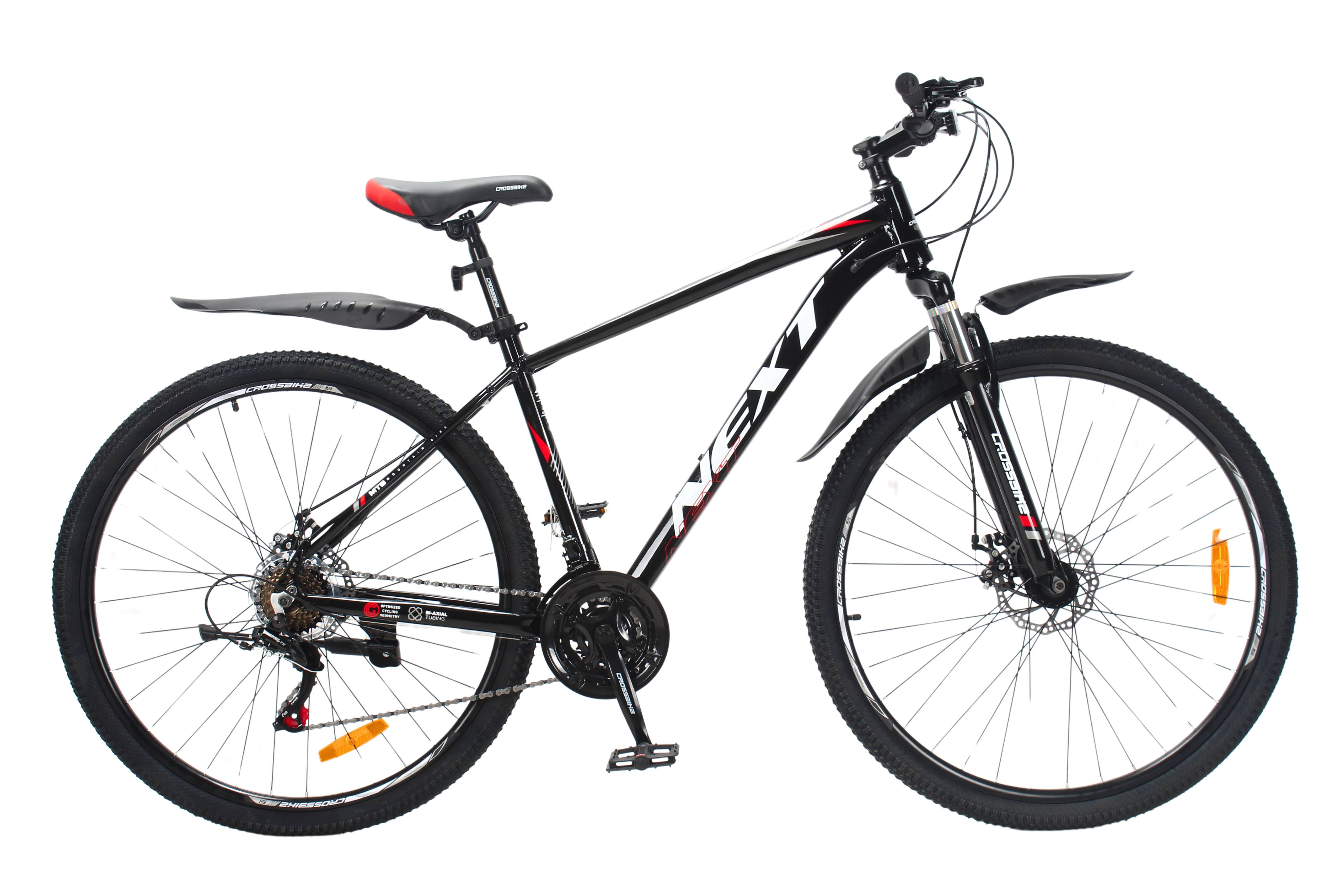 Велосипед Crossbike Next 2025 29" 18" Черно-красный