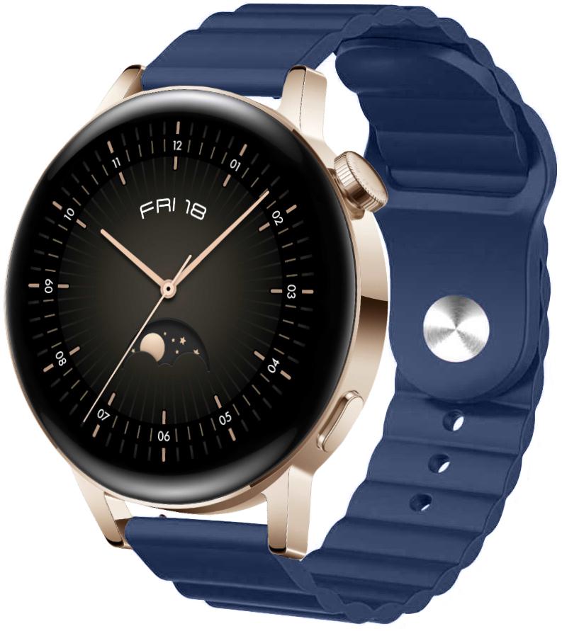 Ремешок Wave для Huawei Watch GT3 42 мм Dark Blue (26167-5D)