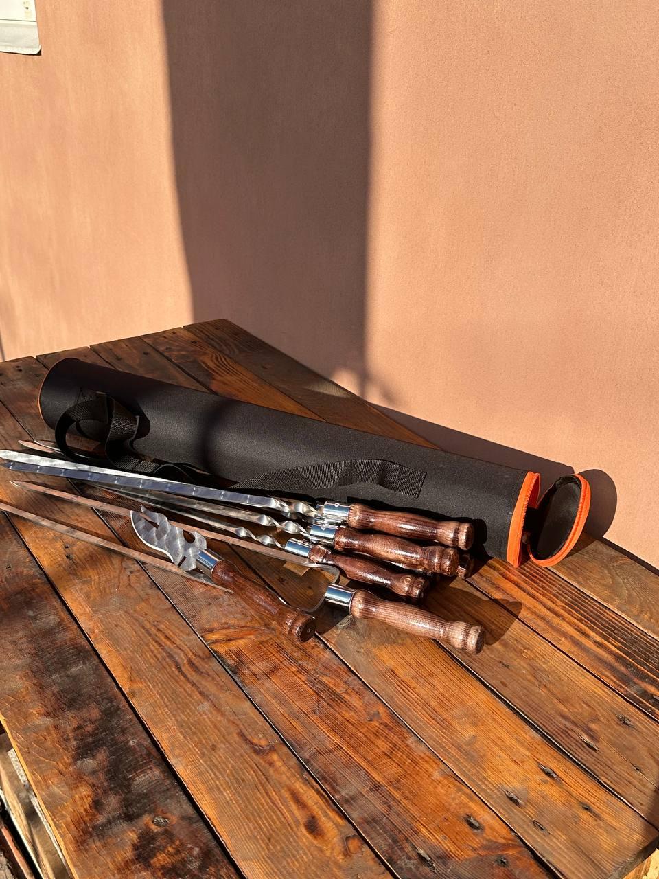 Комплект шампурів з тубусом 3 мм (2546506436) - фото 10 Комплект шампурів з тубусом 3 мм (2546506436) - фото 10