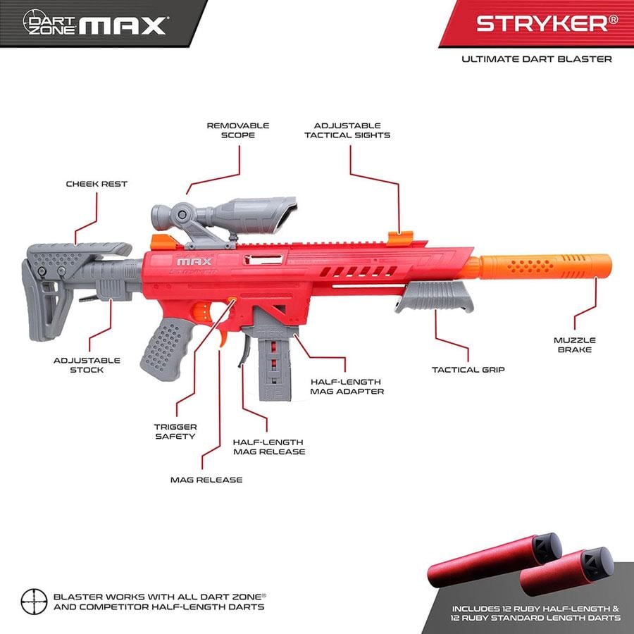 Бластер Dart Zone Max Stryker (6601) - фото 6