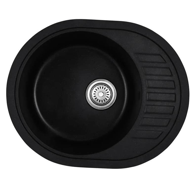 Мойка для кухни Haiba HB8311-G226 570x450x180 мм Black (HB0979)