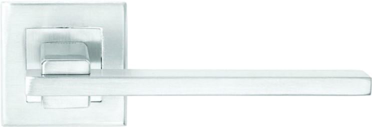 Ручка дверная на розетке Condi Collection 801K Сатин