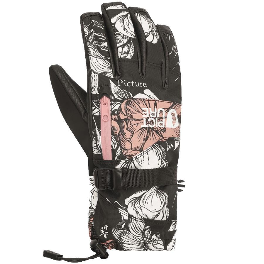 Перчатки Picture Organic Palmer W peonies р. 6 Black (53326)