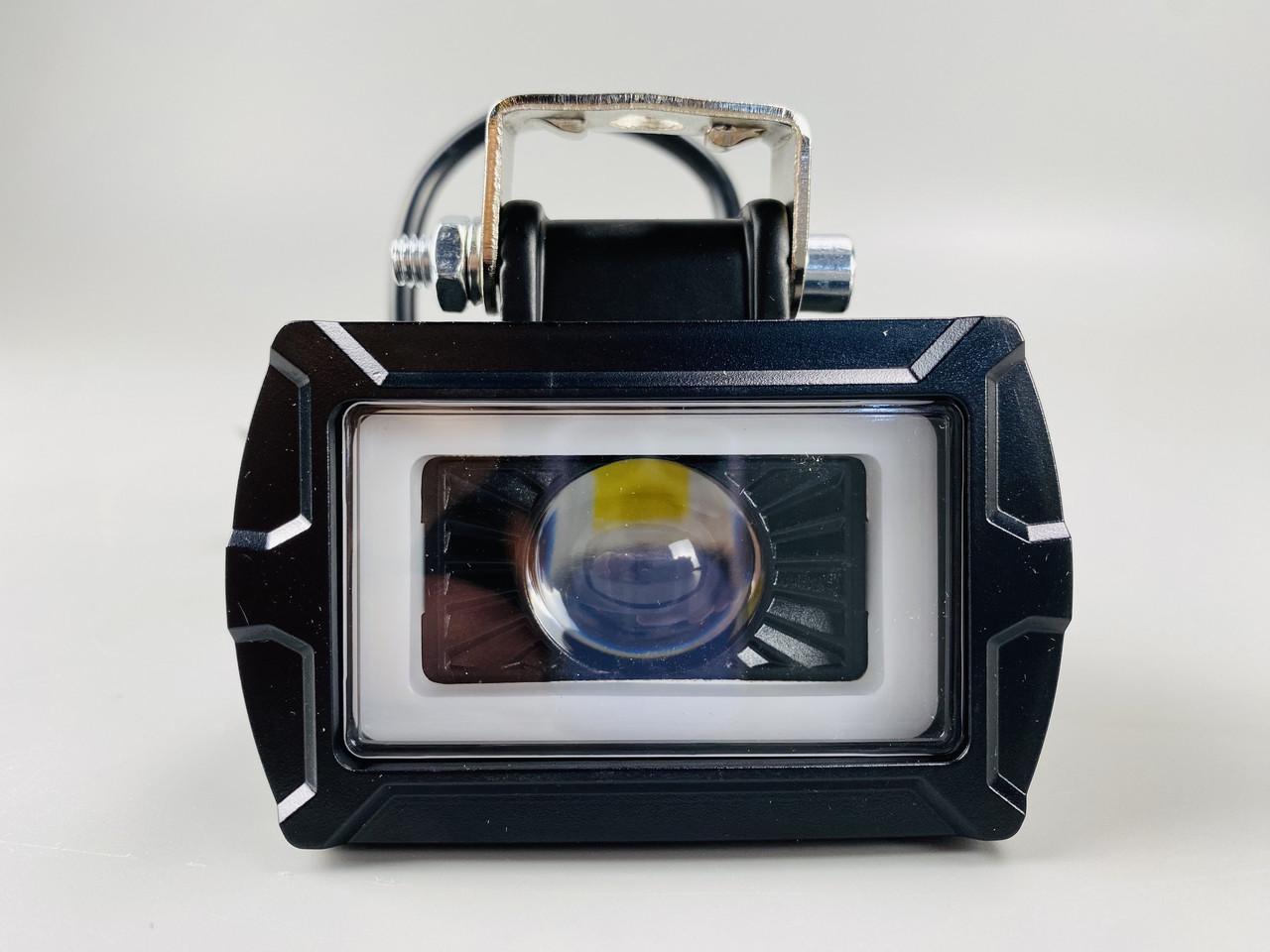 Фара LED 20 Вт 12-80 В четкая граница света чип CREE IP68 Желтый/белый свет (2354812903)