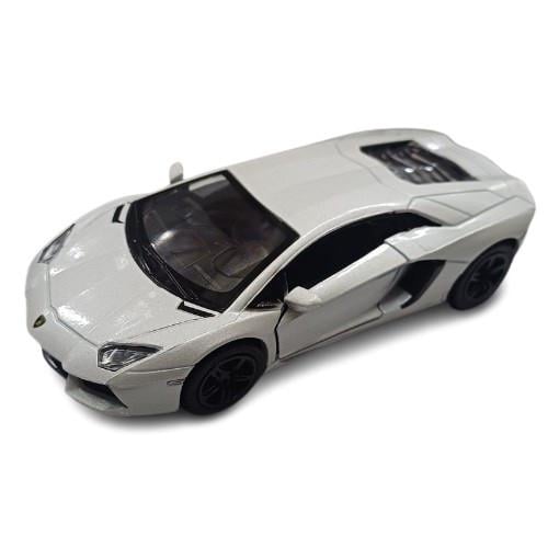 Іграшкова машинка Kinsmart Lamborghini Aventador LP 700-4 Білий (KT5355W)