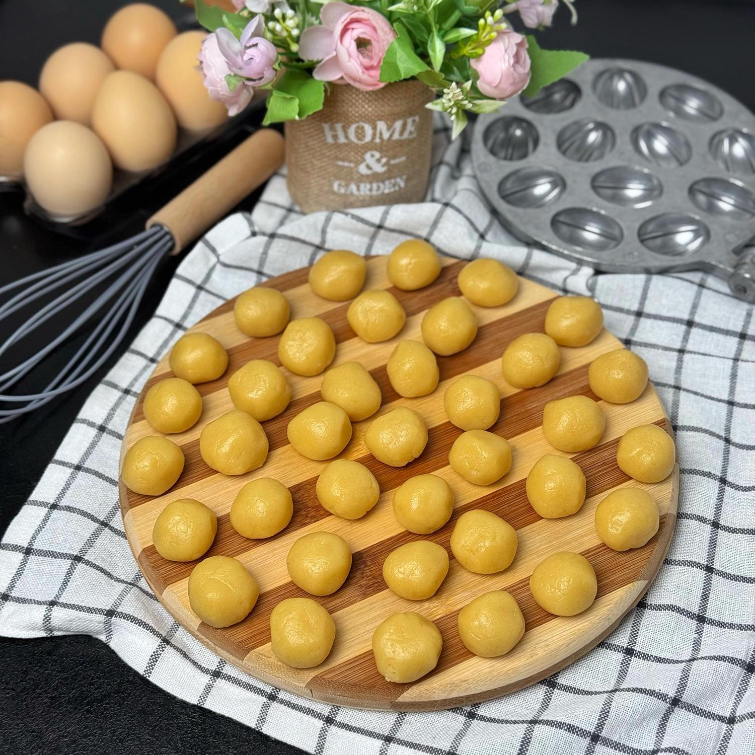 Форма для выпекания орешков ХЕАЗ на 12 половинок орехов со съемными ручками (87441) - фото 30 Форма для выпекания орешков ХЕАЗ на 12 половинок орехов со съемными ручками (87441) - фото 30