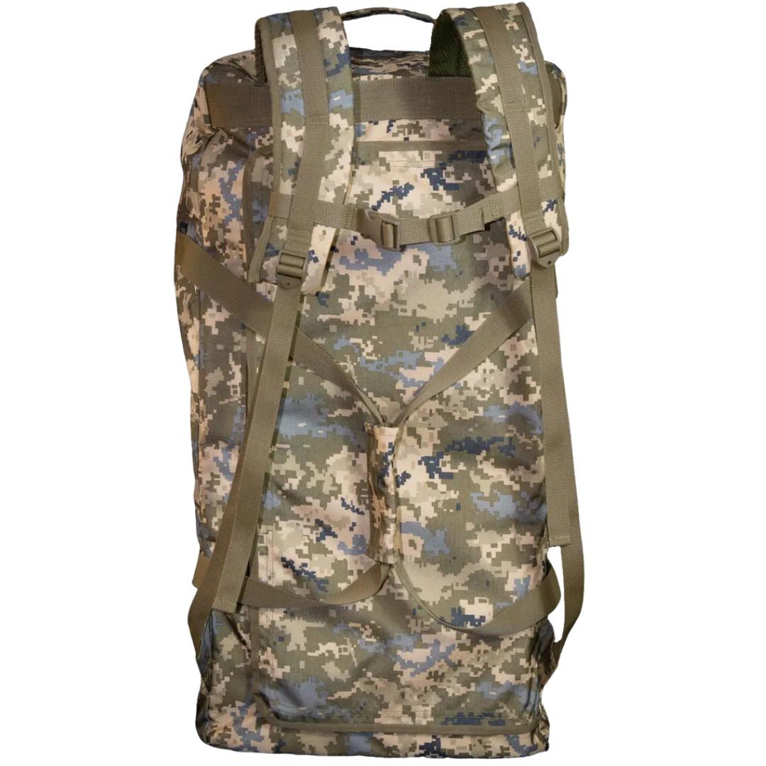 Рюкзак баул Kirasa KI954 Cordura 1000D 130 л Pixel - фото 2