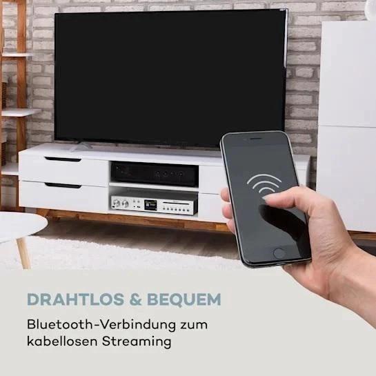 Підсилювач ресивер Auna HiFi CD Silver Star (10036446) - фото 6 Підсилювач ресивер Auna HiFi CD Silver Star (10036446) - фото 6