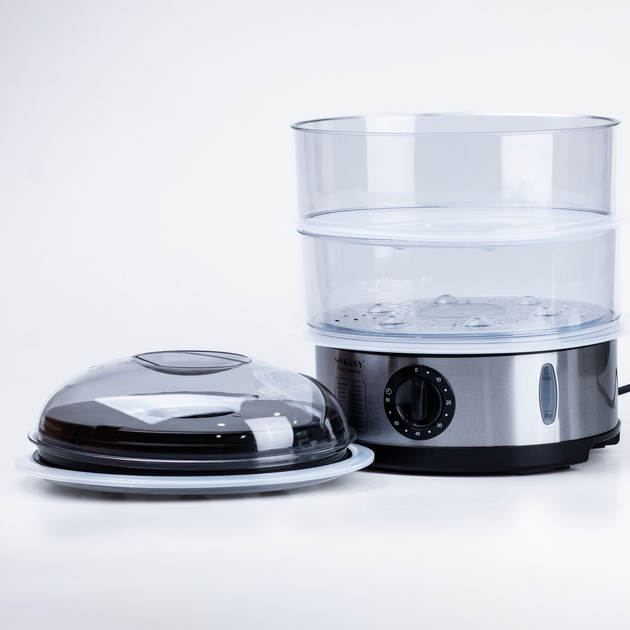 Пароварка многофункциональная Sokany SK-07018 электрическая 11 л (70687) - фото 2 Пароварка многофункциональная Sokany SK-07018 электрическая 11 л (70687) - фото 2