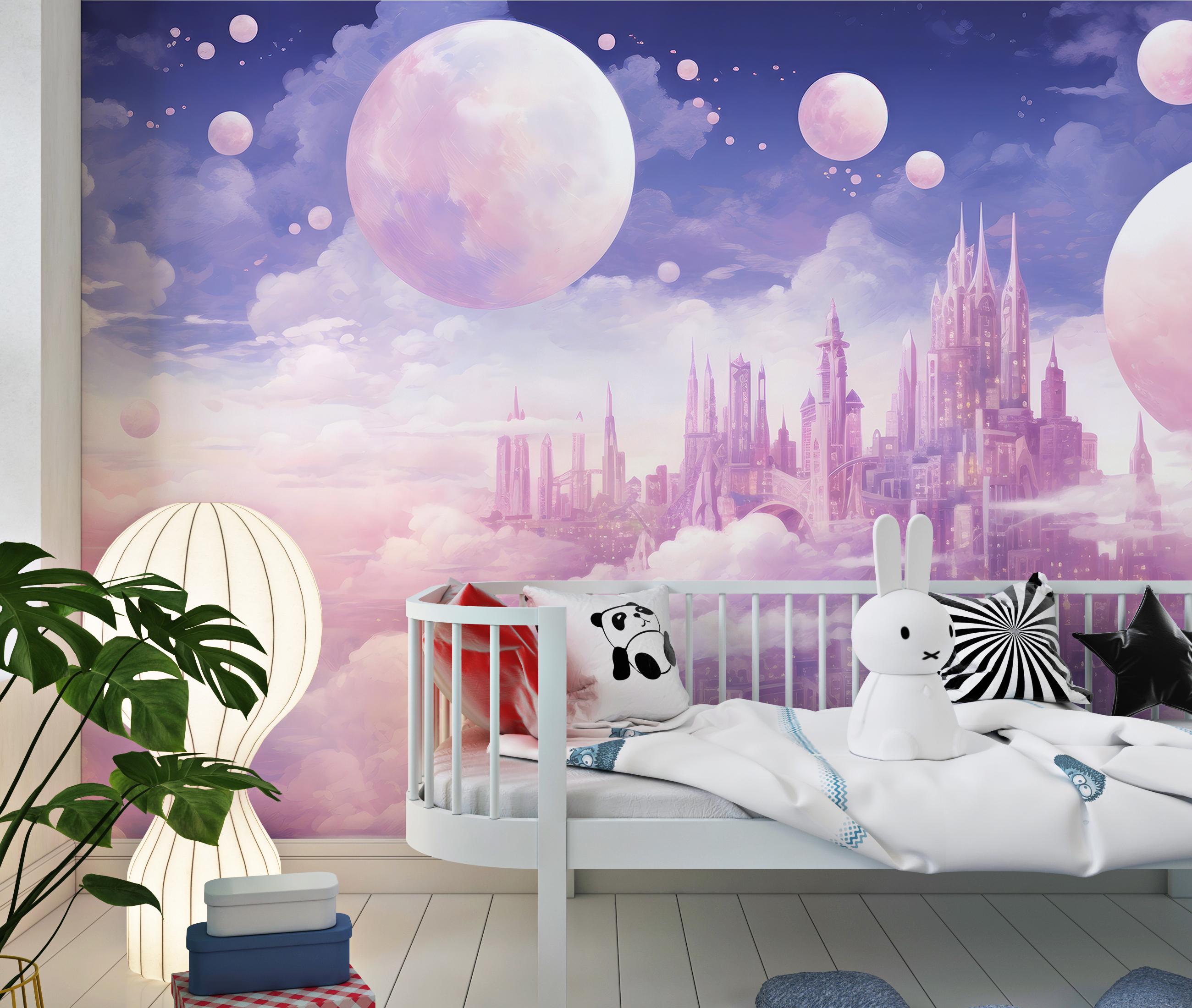 Фотошпалери флізеліновіі Upstream Хмарне Королівство Мрій 315х210 см (S5KID-067/5) - фото 5 Фотошпалери флізеліновіі Upstream Хмарне Королівство Мрій 315х210 см (S5KID-067/5) - фото 5