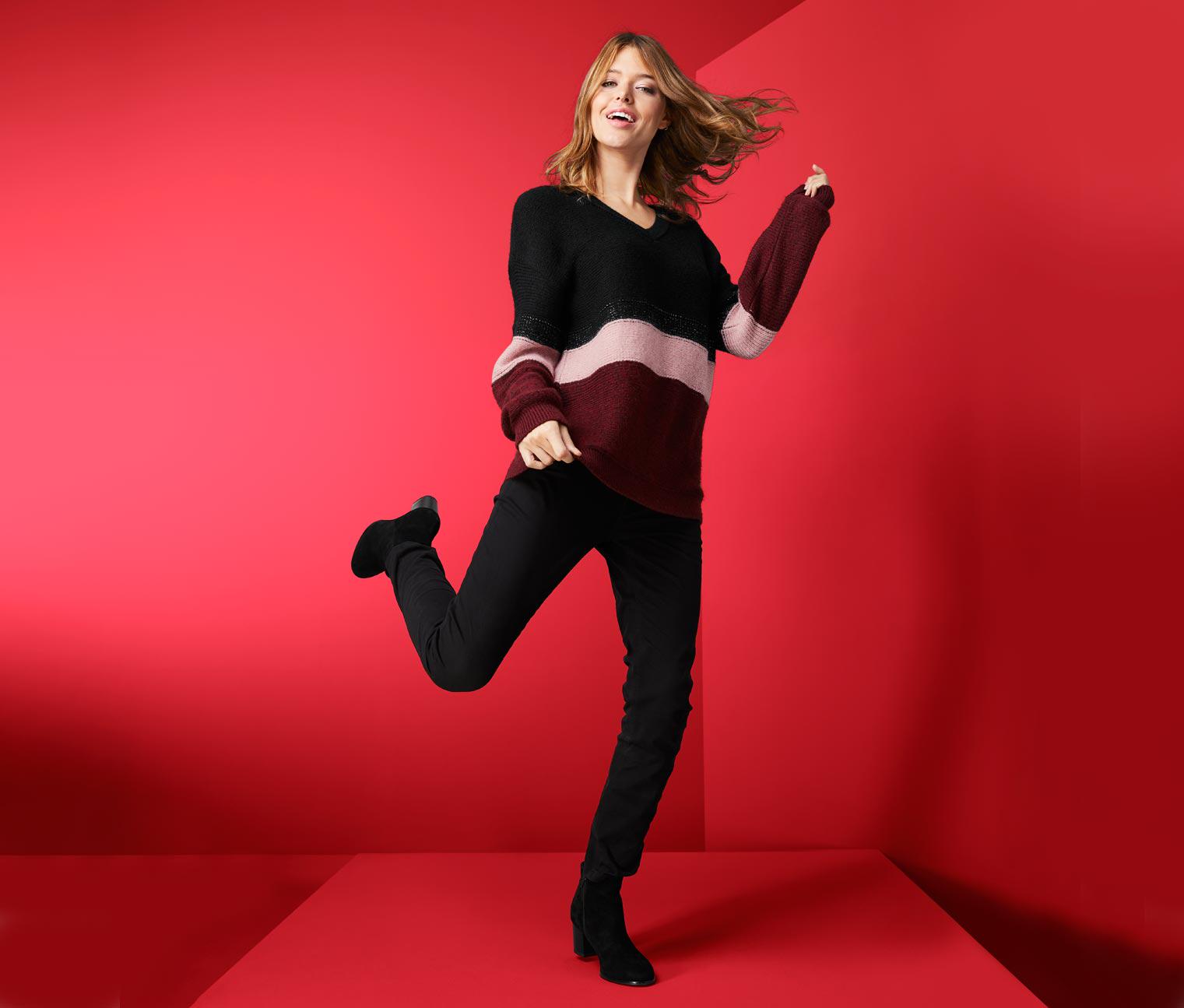 Светр TCM Tchibo T1682947303 р. 44/46 Різнокольоровий (2482224824) - фото 4