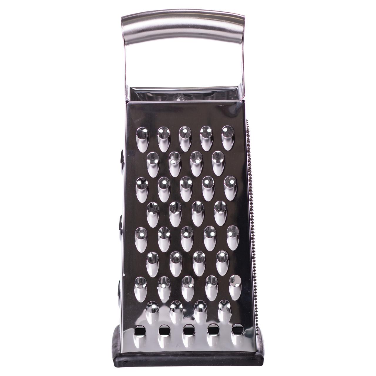 Терка для овощей и фруктов из нержавеющей стали HP-8-13 11х8,5х26 см (A-034741) - фото 2 Терка для овощей и фруктов из нержавеющей стали HP-8-13 11х8,5х26 см (A-034741) - фото 2