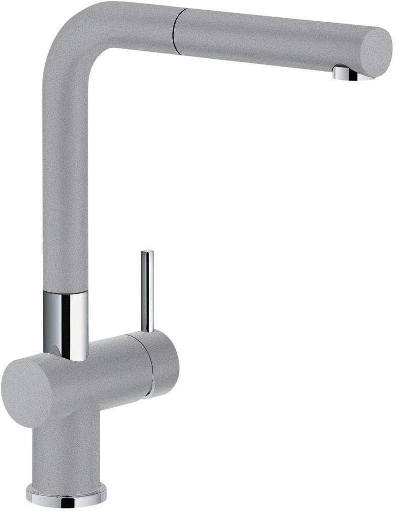 Кухонный смеситель Franke ACTIVE PLUS DOC с выдвижным изливом Серый камень (115.0373.889)