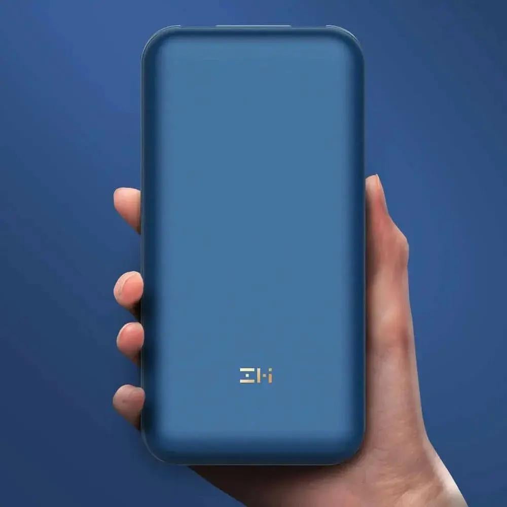 Повербанк ZMI 10 Pro Power Bank 20000 mAh 65W Blue (QB823) - фото 4 Повербанк ZMI 10 Pro Power Bank 20000 mAh 65W Blue (QB823) - фото 4