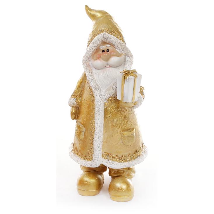 Декоративная статуэтка BonaDi Санта с подарком (823-219)