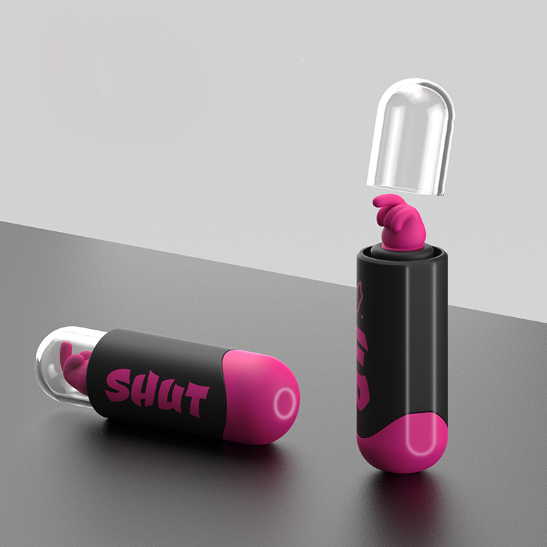 Беруші Shut Up 5-шарові шумопоглинаючі вушні затички у кейсі Рожевий (04-11) - фото 7 Беруші Shut Up 5-шарові шумопоглинаючі вушні затички у кейсі Рожевий (04-11) - фото 7