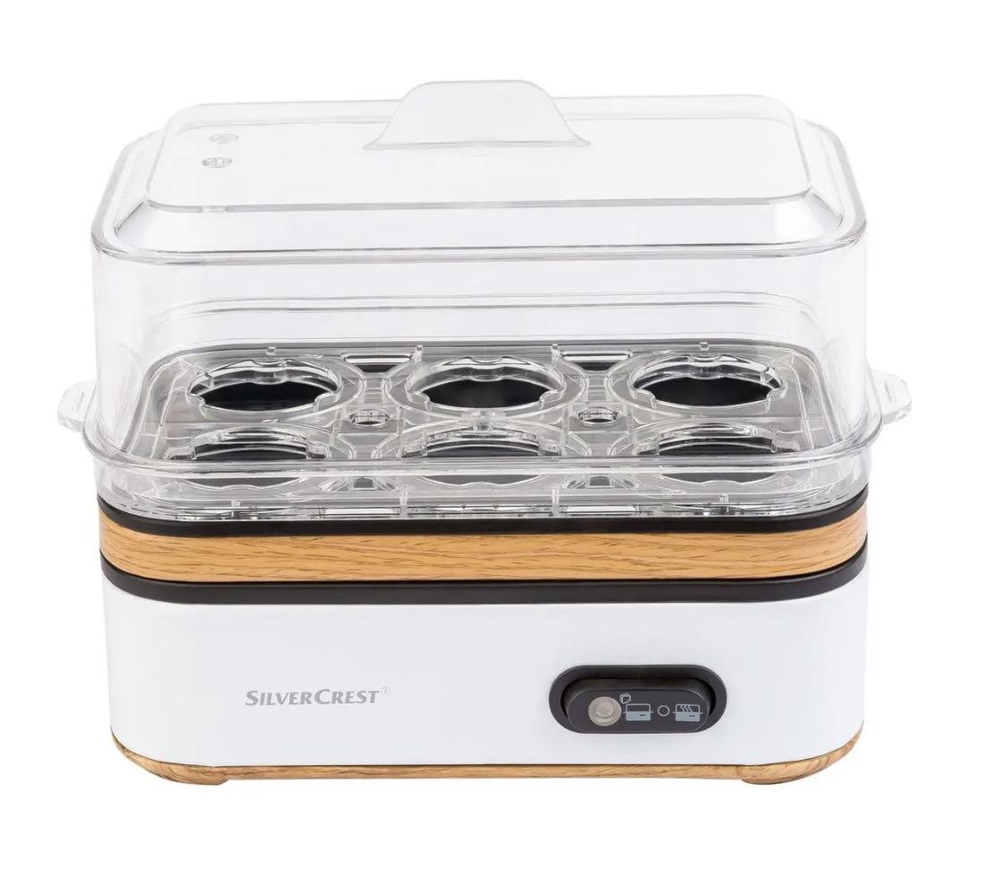 Яйцеварка Silver Crest SEKH 400 AI 400 Вт 22x20 см (EL-10001)