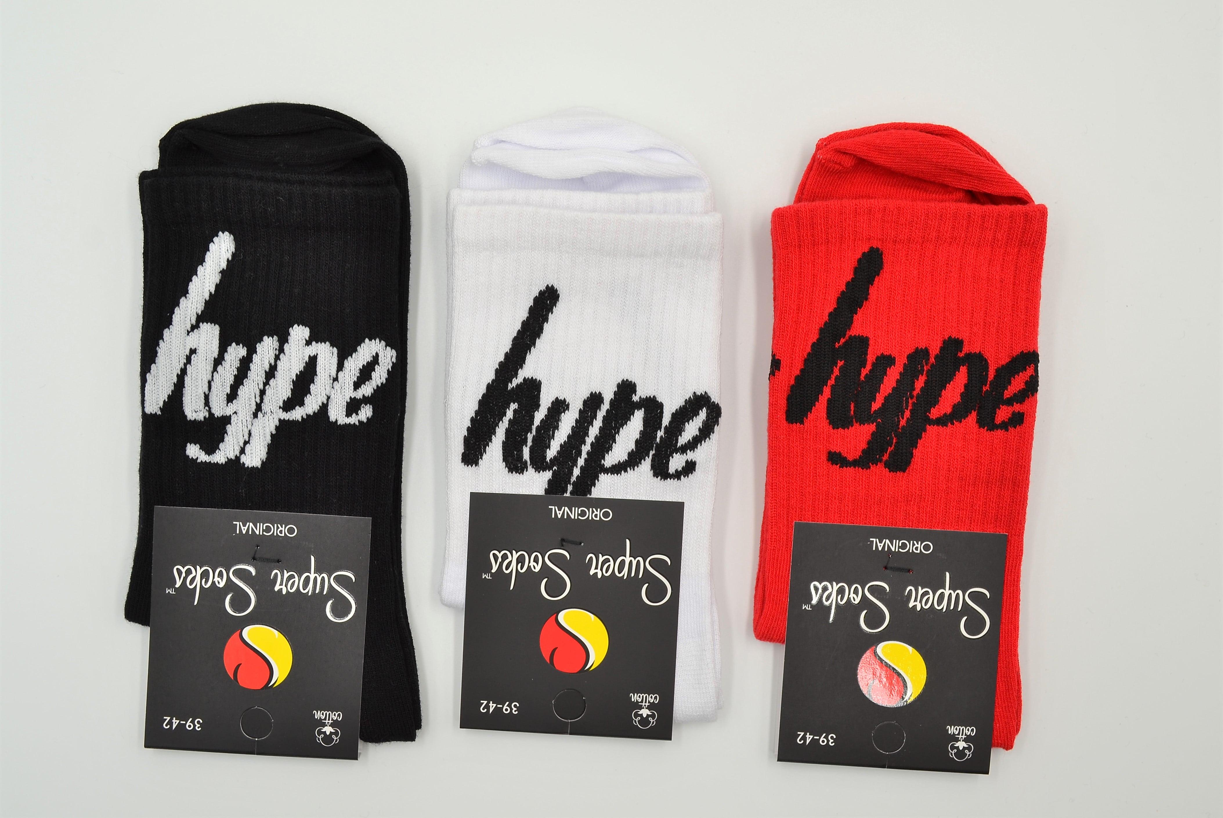 Носки универсальные демисезонные Super Socks 001.043 Hype р. 36-40 Ассорти