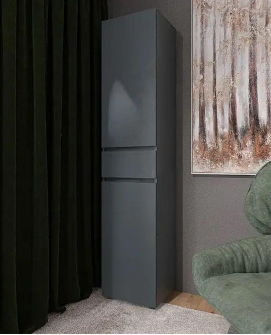 Пенал ПЛ-1 Лайт Эверест 2080х380х450 мм 2Д 1Ш Графитовый - фото 1 Пенал ПЛ-1 Лайт Эверест 2080х380х450 мм 2Д 1Ш Графитовый - фото 1