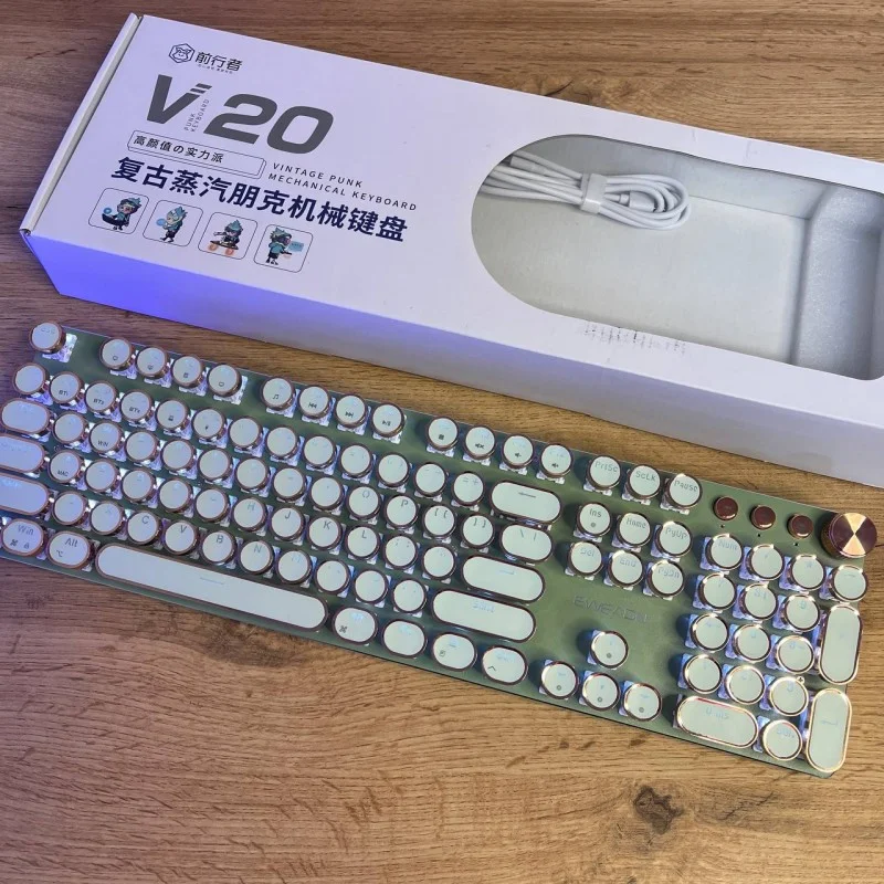 Механическая клавиатура с яркой подсветкой V20 (ven-1349-C34) Механическая клавиатура с яркой подсветкой V20 (ven-1349-C34)