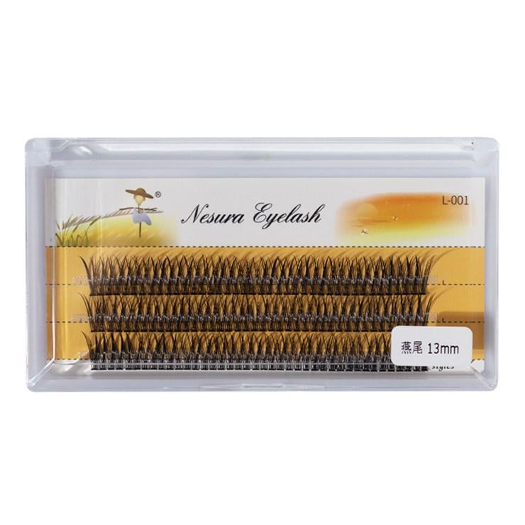 Вії Nesura Eyelash Classic Ластівки V 12D 0,1 вигин С 13 мм (011024)