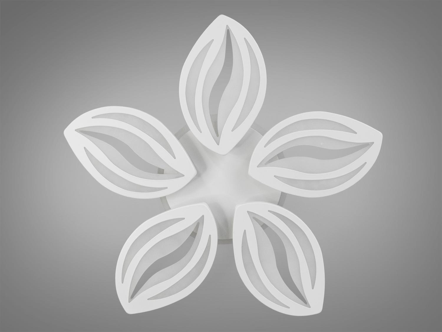 Люстра стельова LED підсвічування/димер/пульт 75W Білий (8092/5WH 3col dim) - фото 4 Люстра стельова LED підсвічування/димер/пульт 75W Білий (8092/5WH 3col dim) - фото 4