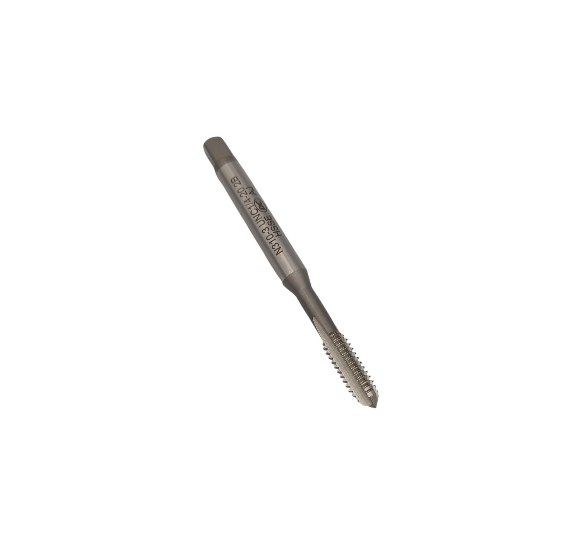 Метчик дюймовый Swiss UNC 1/4" 20 нитей Р6М5К5 HSS-E утолщенный DIN371 N310-3 101448 DC (30600363)