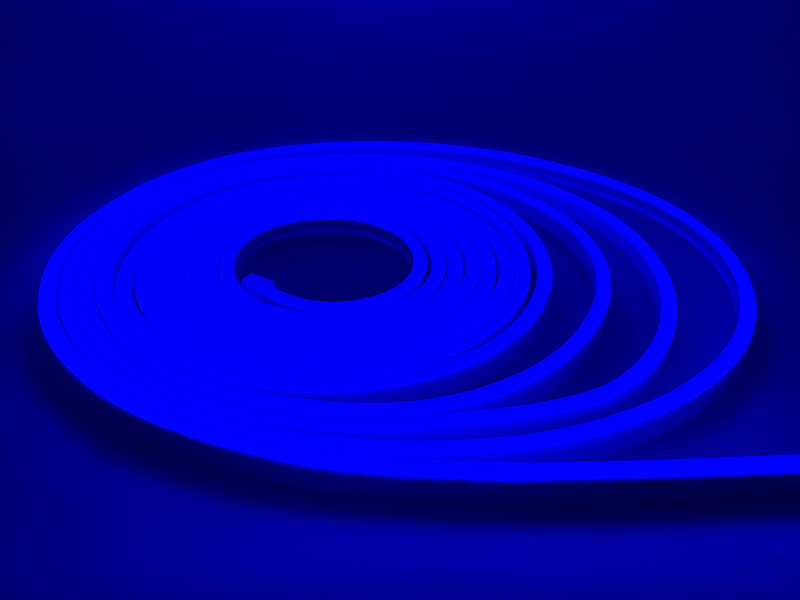 Неон світлодіодний LEDUA 6x12 мм 12V 11 Вт/м IP65 Синій (2785) - фото 2 Неон світлодіодний LEDUA 6x12 мм 12V 11 Вт/м IP65 Синій (2785) - фото 2