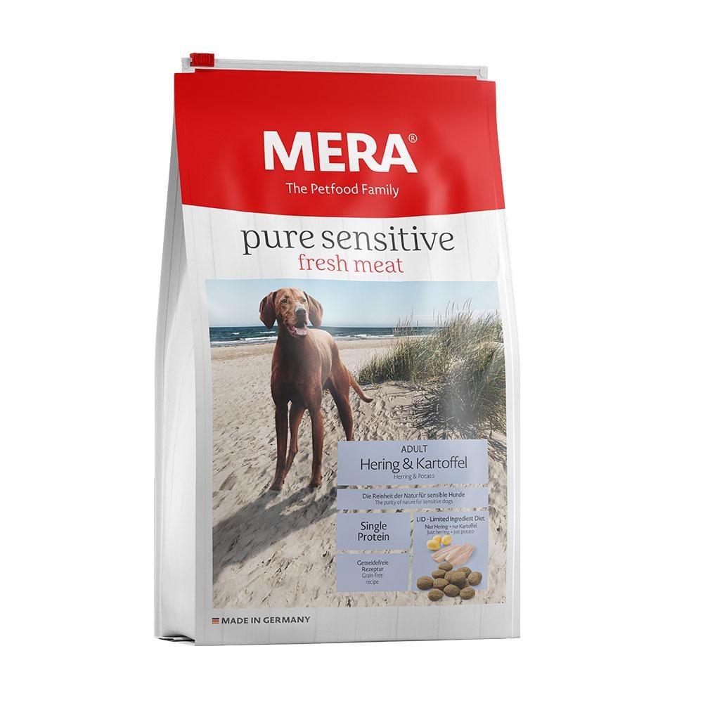 Корм сухой для собак MERA Pure Sensitive fresh meat Hering&Kartoffel с мясом сельди
