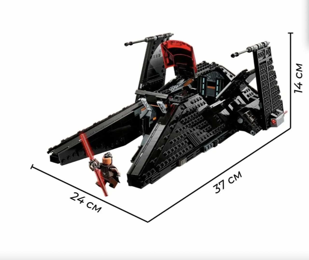 Конструктор Star Wars Інквізиторський винищувач 969 деталей - фото 5 Конструктор Star Wars Інквізиторський винищувач 969 деталей - фото 5