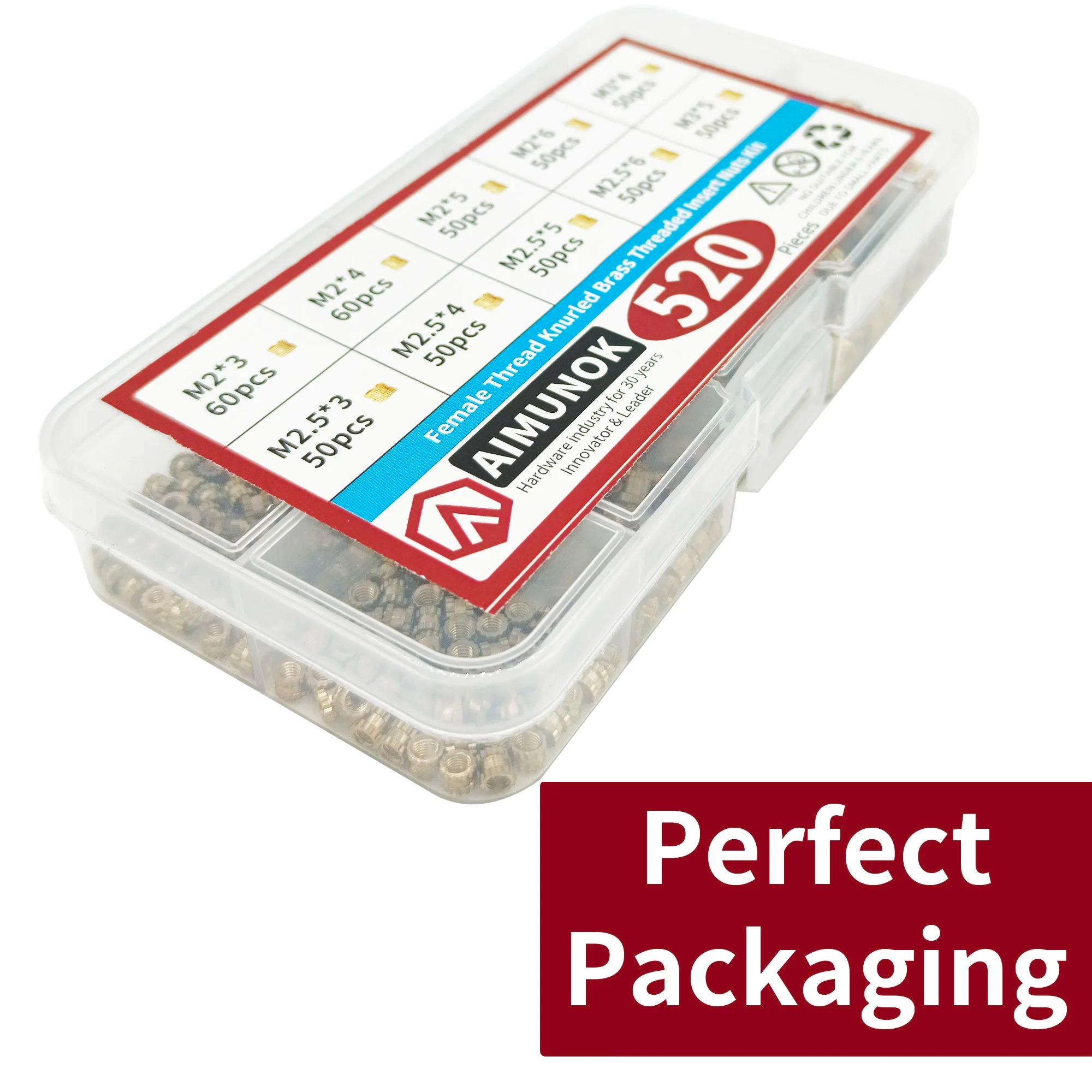 Набір гайок латунних M2 M2.5 M3 для 3D-принтера 520 шт. (202655) - фото 4 Набір гайок латунних M2 M2.5 M3 для 3D-принтера 520 шт. (202655) - фото 4