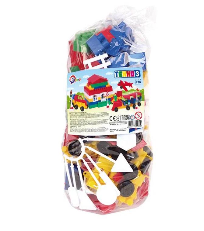 Конструктор Техно 3 ТехноК 130 дет. (11109)