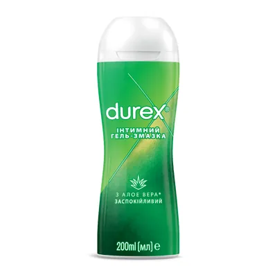Гель-змазка інтимний DUREX Massage Aloe Vera на водній основі 200 мл