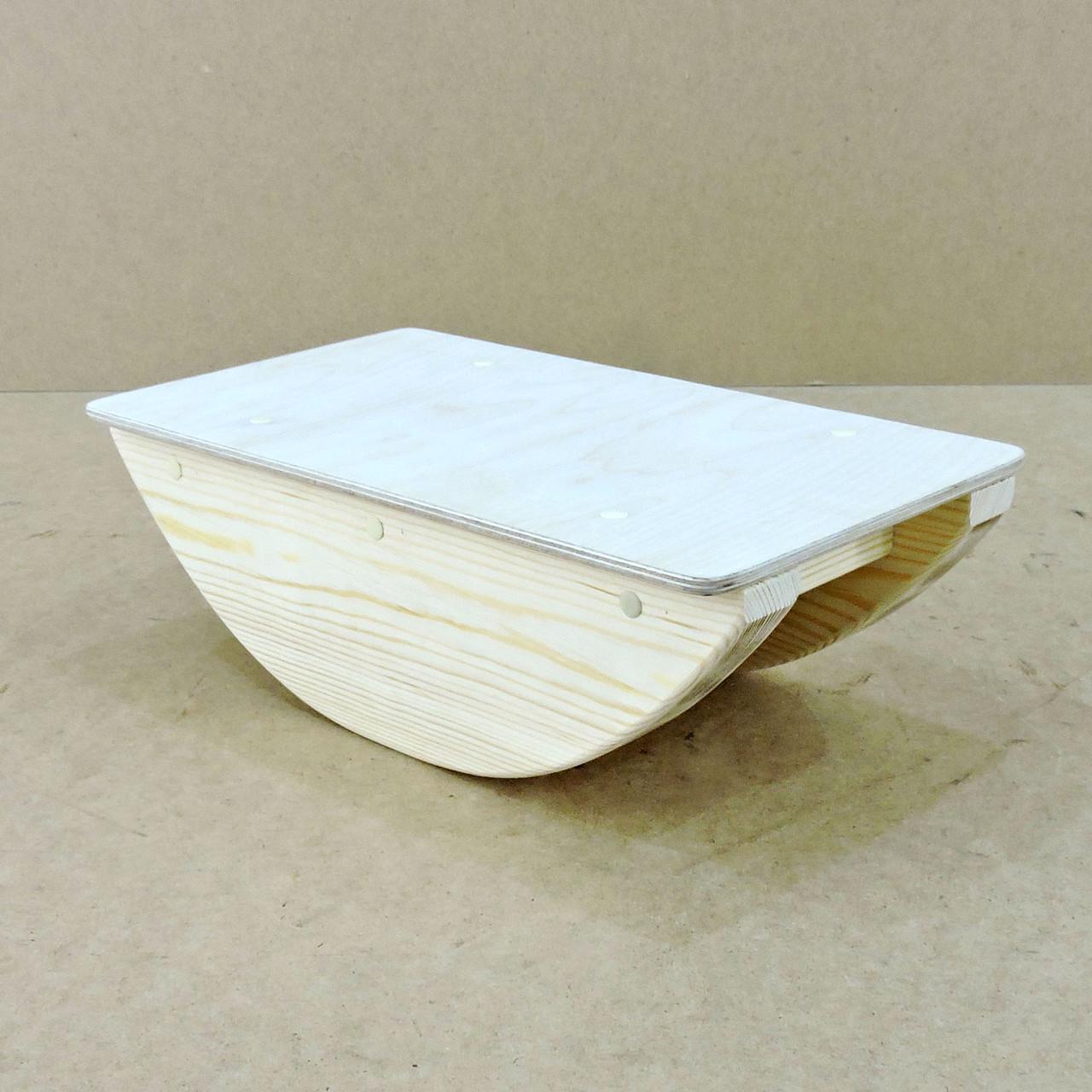 Балансировочная доска из дерева Канпур 45х25х15 см Бланже (БЛН-450101) - фото 3 Балансировочная доска из дерева Канпур 45х25х15 см Бланже (БЛН-450101) - фото 3