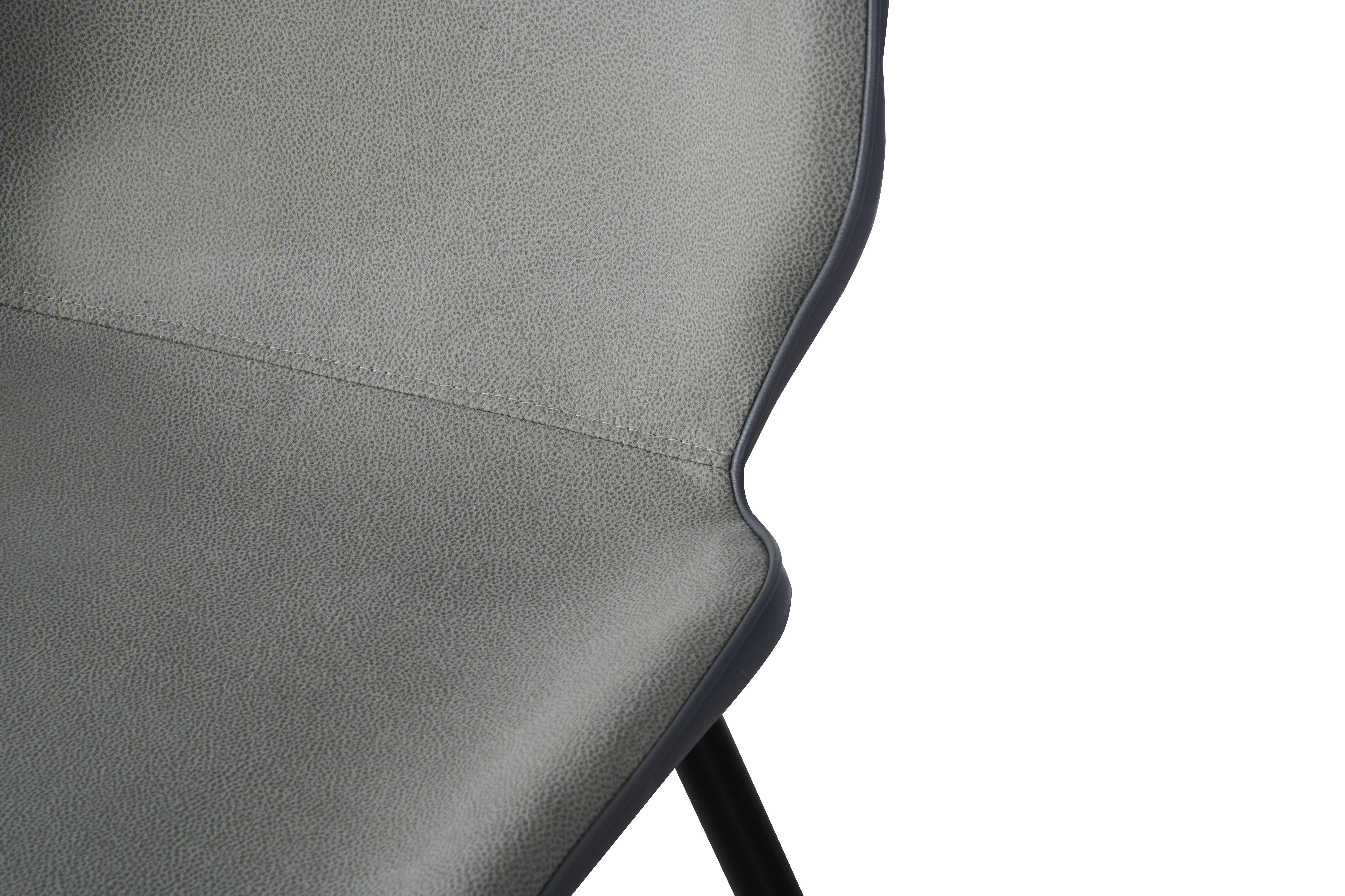 Кухонний стілець Comfort Line АЯКС Чорний/Сірий - фото 6 Кухонний стілець Comfort Line АЯКС Чорний/Сірий - фото 6